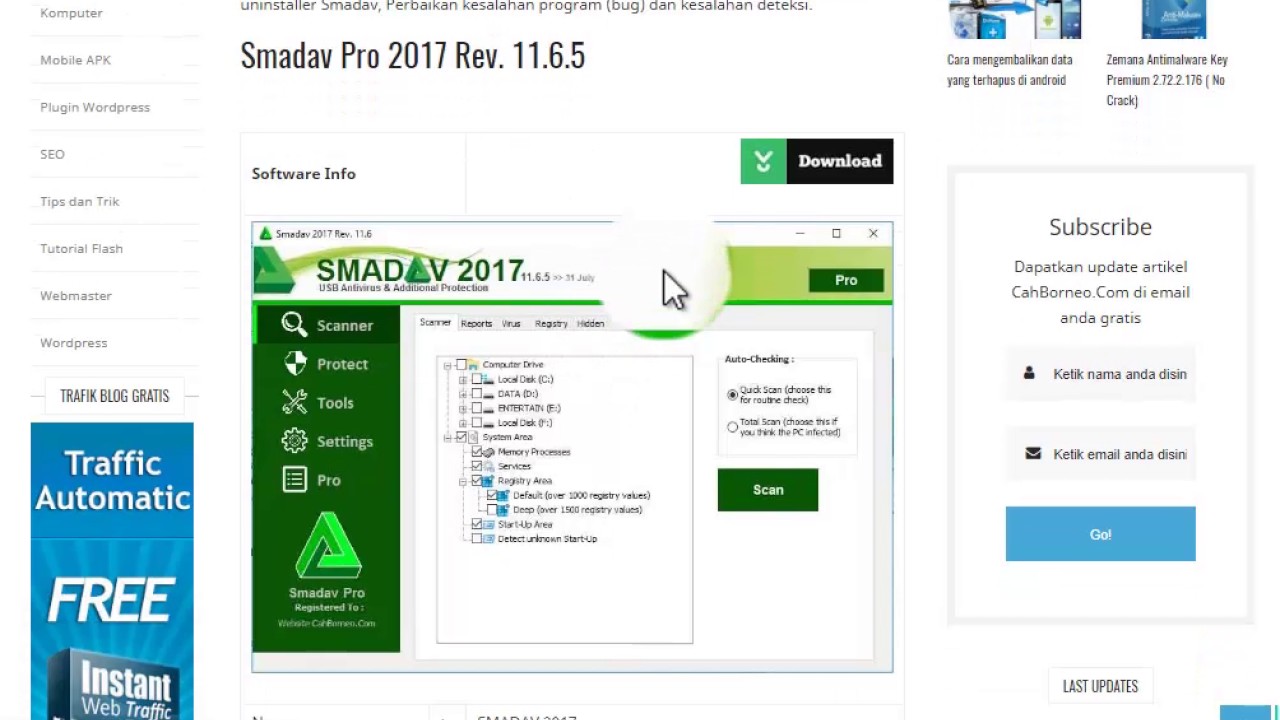 smadav pro registration key 11.7.2